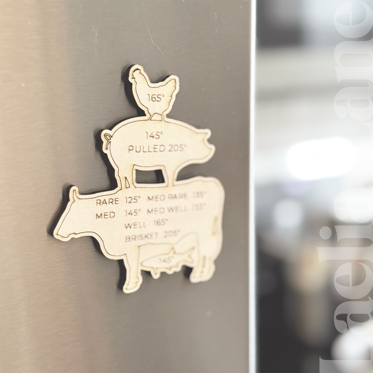 Animals Meat Temperature Magnet