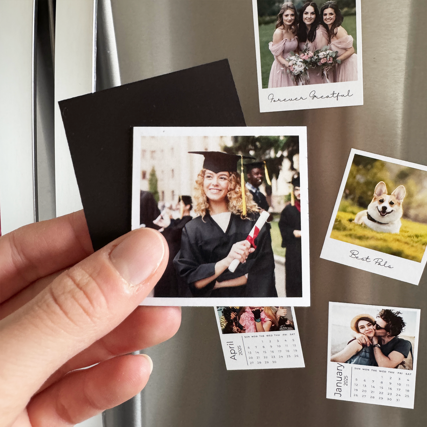 Small photo magnet