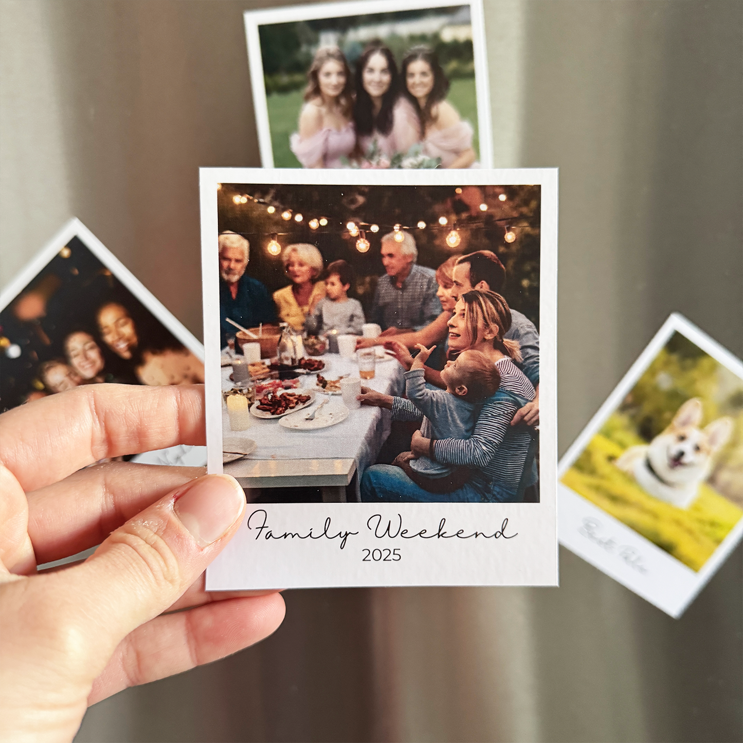 Custom Polaroid Photo Magnet